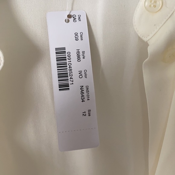 NWT J Crew Women Light Weight Dress Shirt - Picture 4 of 4